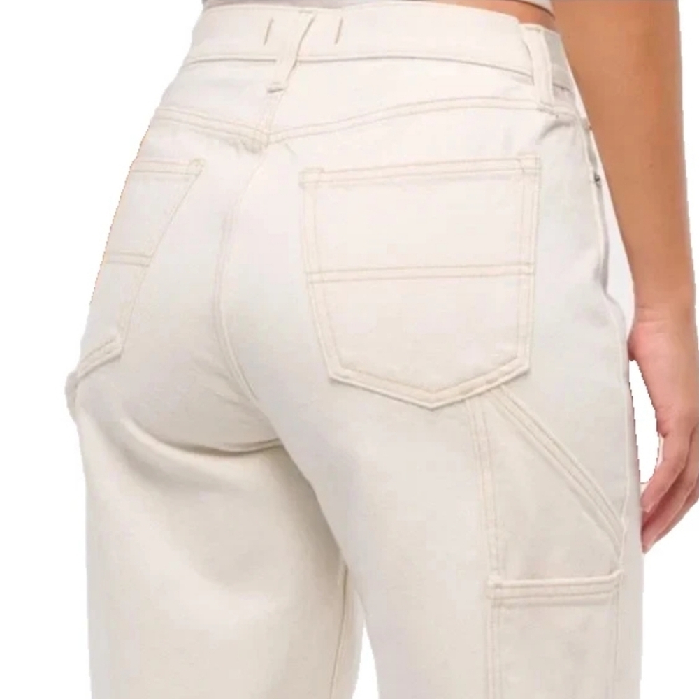 Abercrombie & Fitch 90s Straight Ultra High Rise Carpenter Jeans